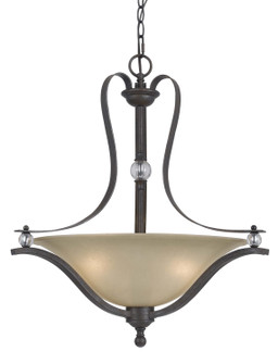 Riverton Three Light Pendant in Dark Bronze (225|FX-3530/1P)