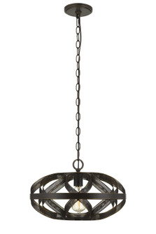 Alma One Light Chandelier in Dark Bronze (225|FX-3659-1)