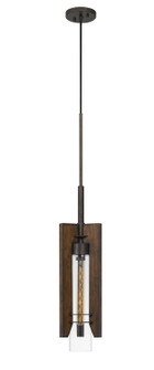 Almeria One Light Pendant in Pine/Iron (225|FX-3690-1)