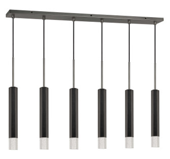 Led Pendant LED Pendant in Gun Metal (225|FX-3723-6P-GM)