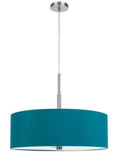 Lonoke Four Light Pendant in Aqua blue (225|FX-3744-BL)