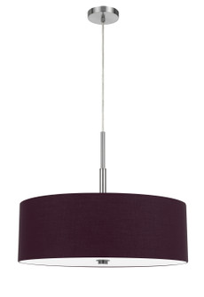 Lonoke Four Light Pendant in Plum (225|FX-3744-PUR)