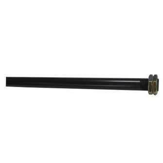 24In Pole For Pendant Assembly in Black (225|HT-294/24/PL-BK)