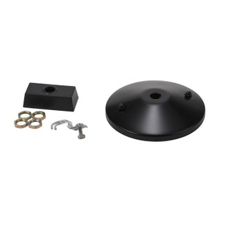 Cal Track Drop Ceiling Assembly, Top Plate in Black (225|HT-294-TP-BK)