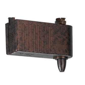 Cal Track One Light Track Fixture in Rust (225|HT-940-RU)