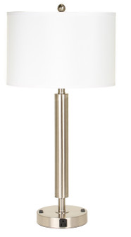 HOTEL Two Light Table Lamp in Brushed Steel (225|LA-2004NS-2RBS)