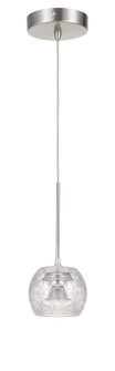 Ithaca LED Pendant in Brushed Steel (225|UP-1122)