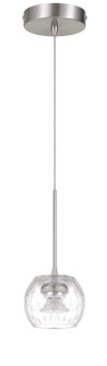 Ithaca LED Pendant in Brushed Steel (225|UP-1123)