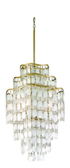 Dolce Seven Light Chandelier in Champagne Leaf (68|109-47)