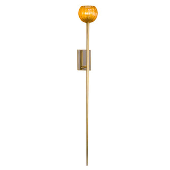 Merlin One Light Wall Sconce in Gold Leaf (68|232-12)