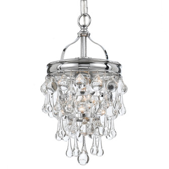Calypso One Light Mini Chandelier in Polished Chrome (60|131-CH)
