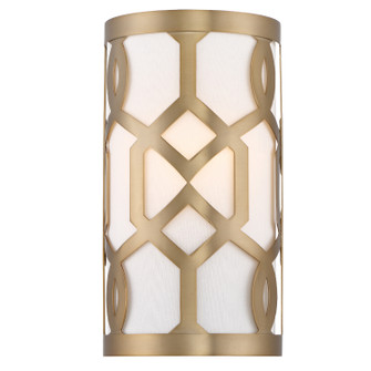 Jennings One Light Wall Sconce in Aged Brass (60|2262-AG)