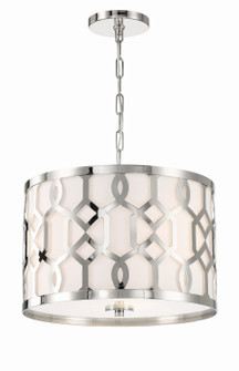 Jennings Three Light Chandelier in Polished Nickel (60|2265-PN)