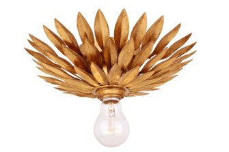 Broche One Light Wall Sconce in Antique Gold (60|500-GA)