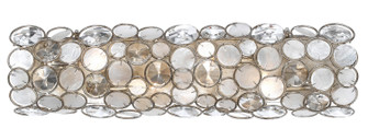 Palla Four Light Bathroom Vanity in Antique Silver (60|526-SA)