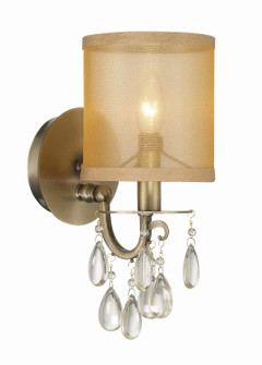 Hampton One Light Wall Sconce in Antique Brass (60|5621-AB)