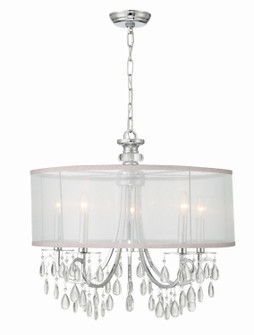 Hampton Five Light Chandelier in Polished Chrome (60|5625-CH)