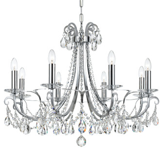 Othello Eight Light Chandelier in Polished Chrome (60|6828-CH-CL-MWP)