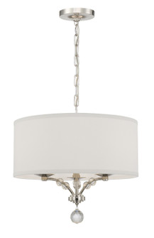 Mirage Three Light Mini Chandelier in Polished Nickel (60|8005-PN)