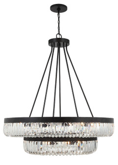 Alister 26 Light Chandelier in Charcoal Bronze (60|ALI-B2026-CZ)