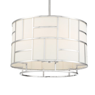 Danielson Six Light Chandelier in Polished Nickel (60|DAN-406-PN)