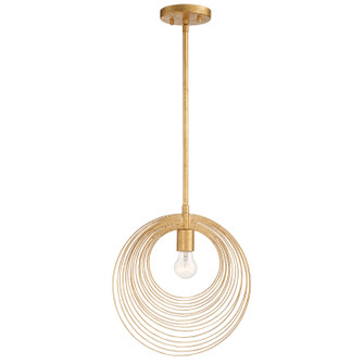 Doral One Light Pendant in Renaissance Gold (60|DOR-B7701-RG)