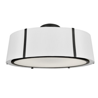 Fulton Six Light Semi Flush Mount in Black (60|FUL-907-BK_CEILING)