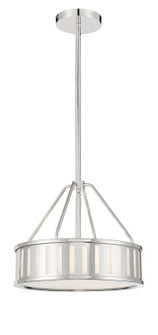 Kendal Three Light Pendant in Polished Nickel (60|KEN-8303-PN)