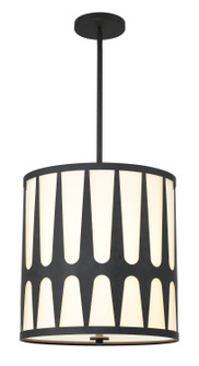 Royston Four Light Pendant in Black (60|ROY-805-BK)