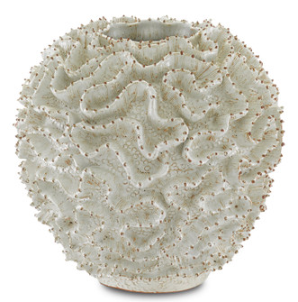 Swirl Collection Vase in White/Gold (142|1200-0296)