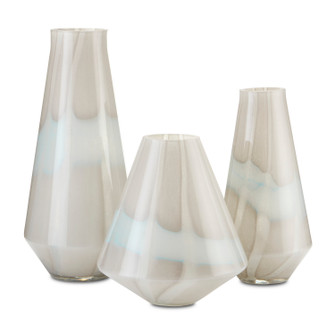 Floating Vase Set of 3 in Light Gray/White (142|1200-0445)