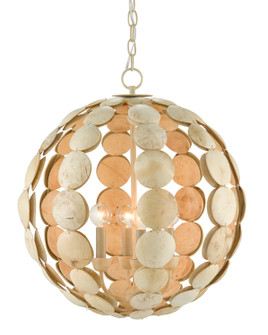 Tartufo Four Light Chandelier in Natural/Coco Cream (142|9000-0806)