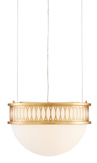 Bunny Williams One Light Pendant in Contemporary Gold Leaf/Painted Contemporary Gold (142|9000-0834)