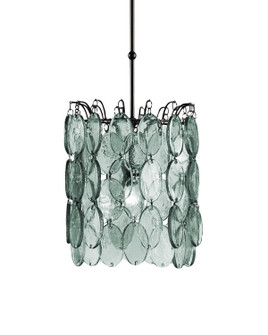 Airlie One Light Pendant in Clear/Satin Black (142|9920)