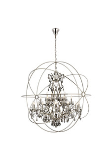 Geneva 25 Light Chandelier in Polished nickel (173|1130G60PN-SS/RC)