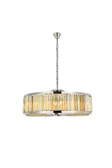 Chelsea Ten Light Chandelier in Polished nickel (173|1203G43PN-GT/RC)