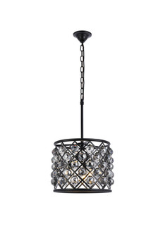 Madison Four Light Pendant in Matte Black (173|1206D14MB-SS/RC)