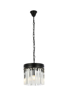 Sydney Three Light Pendant in Matte Black (173|1208D12MB/RC)
