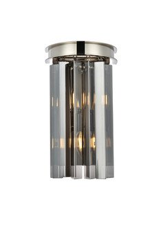 Sydney Two Light Wall Sconce in Polished nickel (173|1208W8PN-SS/RC)