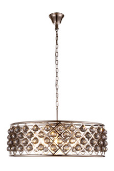 Madison Eight Light Chandelier in Polished Nickel (173|1214D32PN-SS/RC)