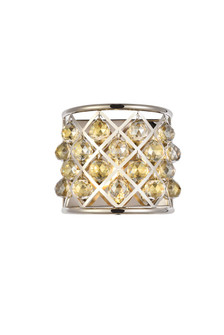 Madison One Light Wall Sconce in Polished Nickel (173|1214W11PN-GT/RC)