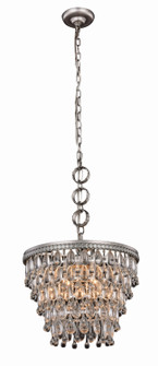 Nordic Four Light Pendant in Antique Silver (173|1219D16AS/RC)