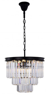 Sydney Nine Light Chandelier in Matte Black (173|1231D20MB/RC)