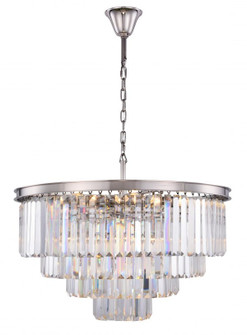 Sydney 17 Light Chandelier in Polished Nickel (173|1231D32PN/RC)