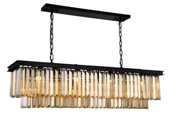 Sydney 12 Light Chandelier in Matte Black (173|1232D50MB-GT/RC)