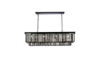 Sydney 12 Light Chandelier in Matte Black (173|1232D50MB-SS/RC)