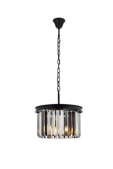 Sydney Three Light Pendant in Matte Black (173|1238D16MB-SS/RC)