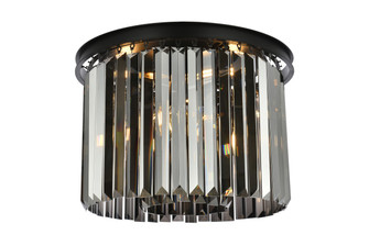 Sydney Six Light Flush Mount in Matte Black (173|1238F20MB-SS/RC)