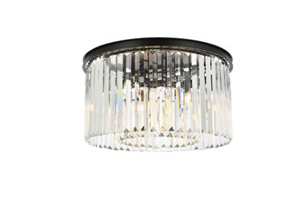 Sydney Eight Light Flush Mount in Matte Black (173|1238F26MB/RC)