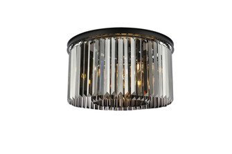 Sydney Eight Light Flush Mount in Matte Black (173|1238F26MB-SS/RC)